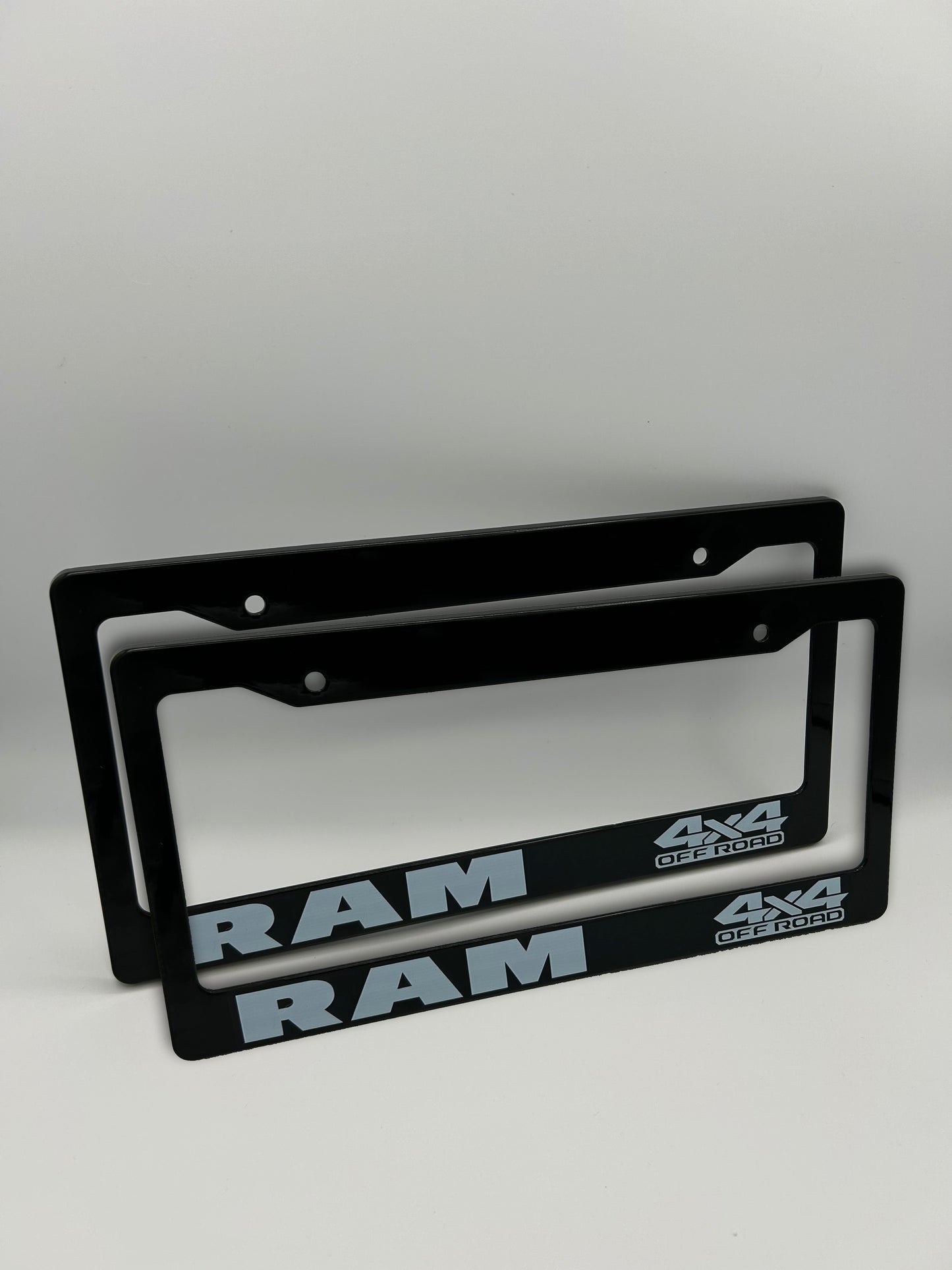 RAM 4X4 License Plate Frame Set