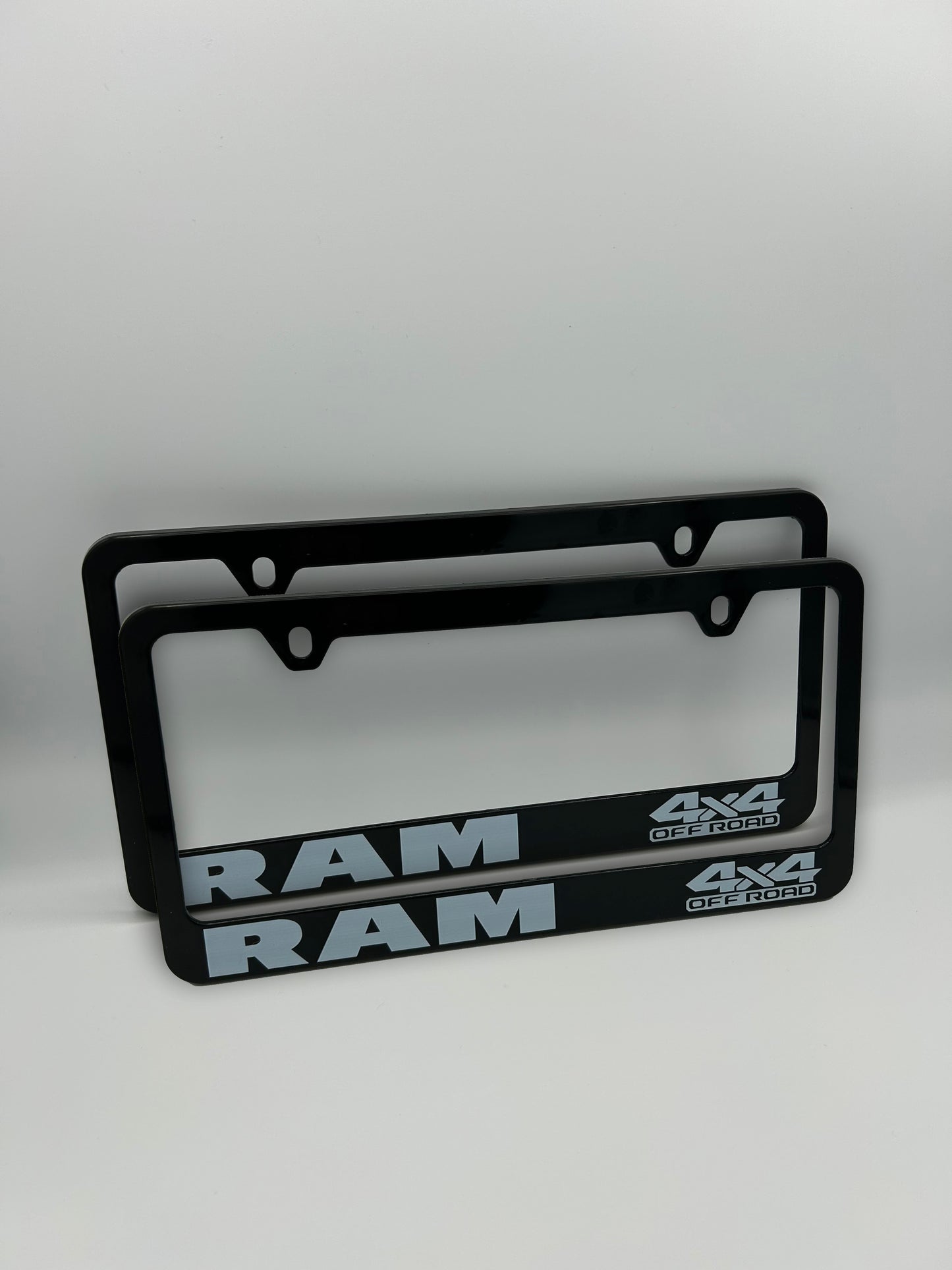 RAM 4X4 License Plate Frame Set