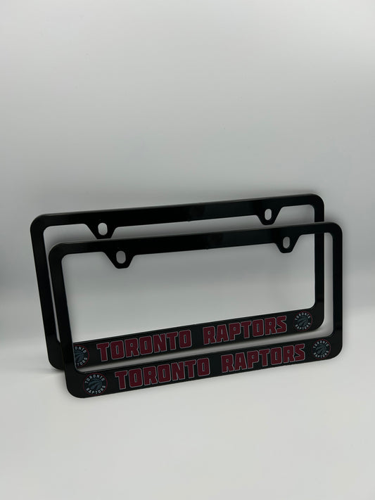 Toronto Raptors License Plate Frame Set