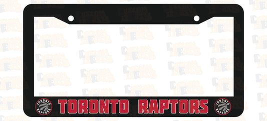Toronto Raptors License Plate Frame Set