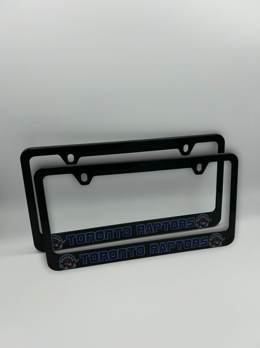 Toronto Raptors 3 License Plate Frame Set