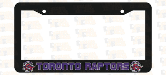 Toronto Raptors 3 License Plate Frame Set