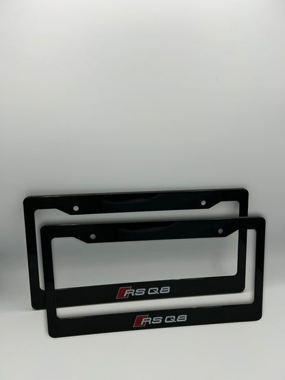 Audi RSQ8 License Plate Frame Set