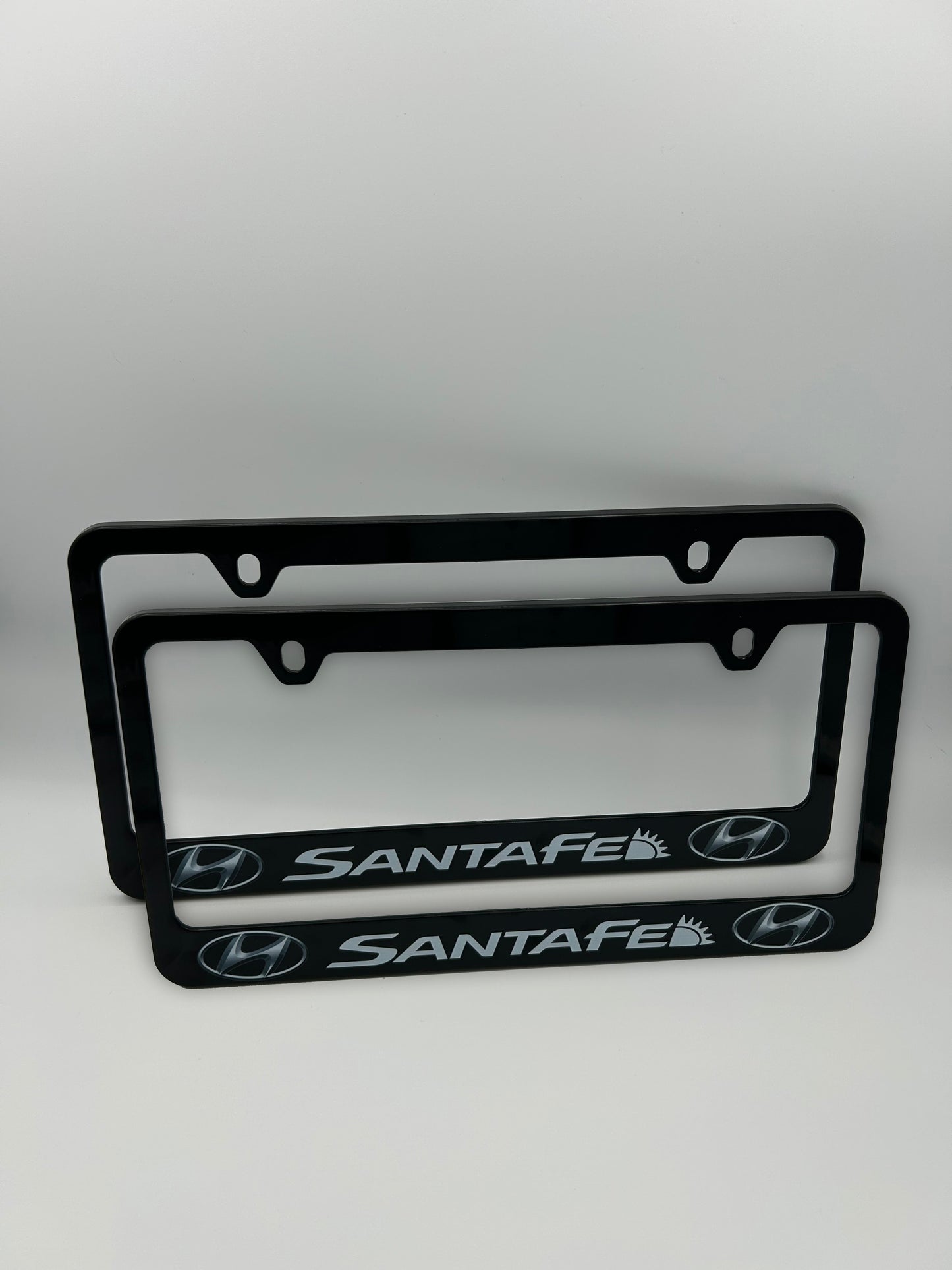 Hyundai Santa Fe License Plate Frame Set