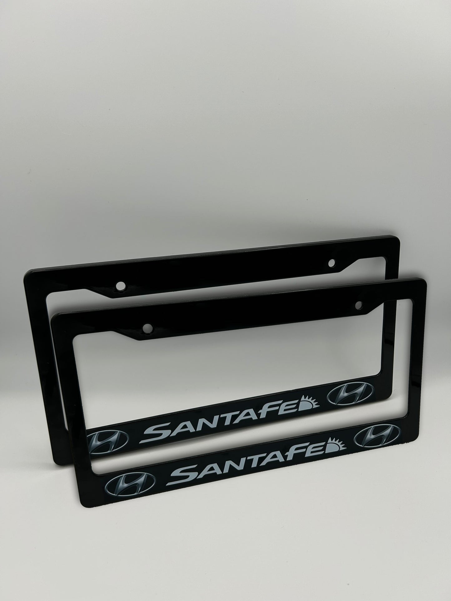 Hyundai Santa Fe License Plate Frame Set