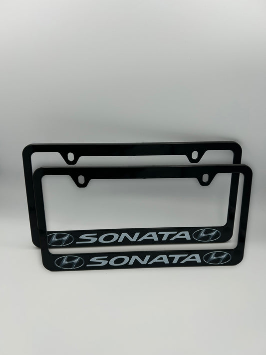Hyundai Sonata License Plate Frame Set