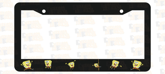 SpongeBob SquarePants License Plate Frame Set