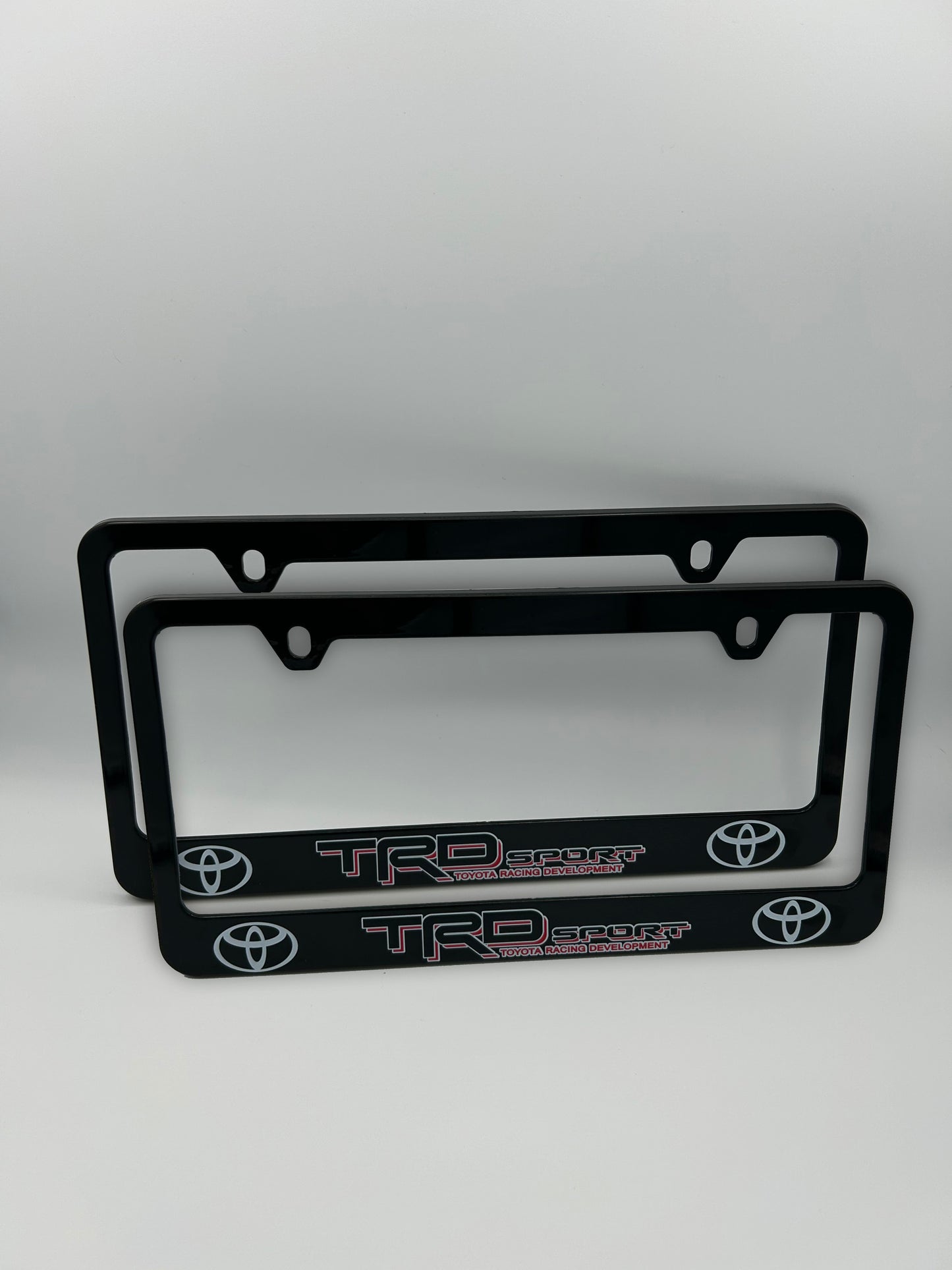 Toyota TRD Sport License Plate Frame Set
