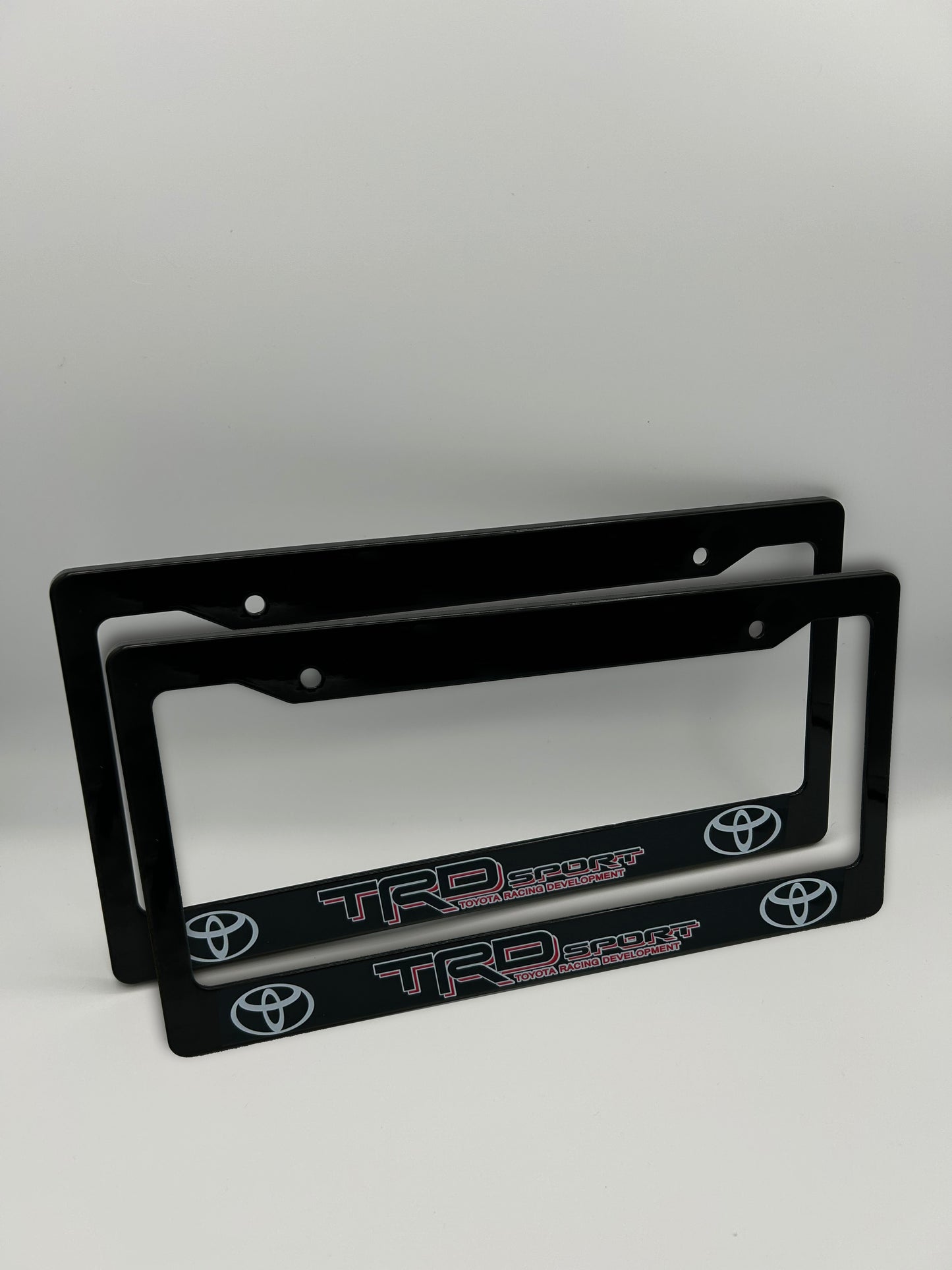 Toyota TRD Sport License Plate Frame Set