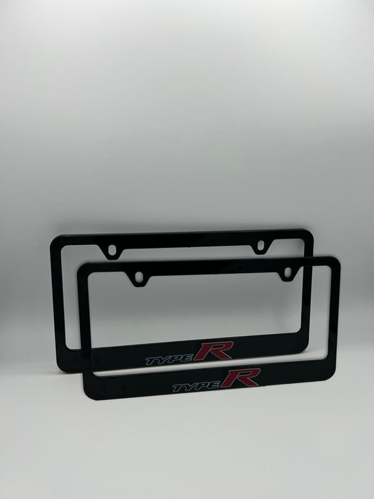 Honda Typer License Plate Frame Set