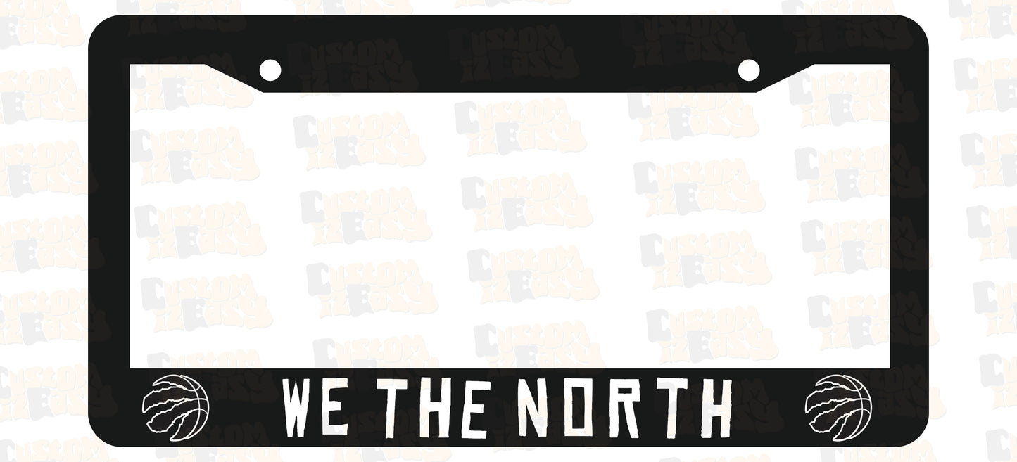 Toronto Raptors 2 License Plate Frame Set